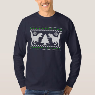 Funny! Ugly Holiday T-Rex Sweater