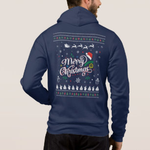 Funny Ugly  Merry Christmas Hoodie