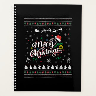 Funny Ugly  Merry Christmas Planner