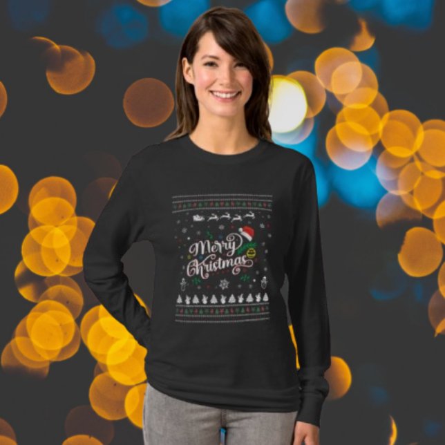 Funny Ugly  Merry Christmas T-Shirt (Creator Uploaded)