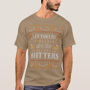 Funny Ugly Thanksgiving Sweater Leftovers for Qui