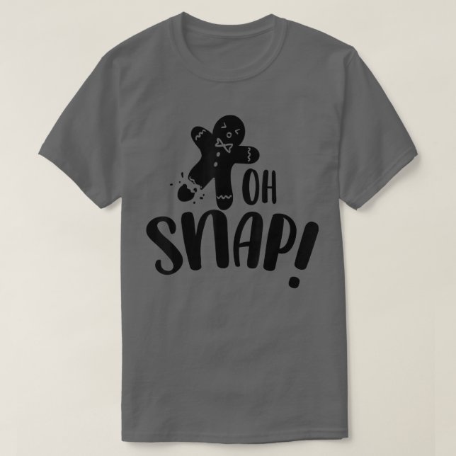 Funny Ugly Thanksgiving Sweater Oh Snap T-Shirt Co (Design Front)