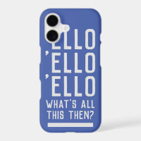Funny UK Police Theme with Police Officer Slogan.