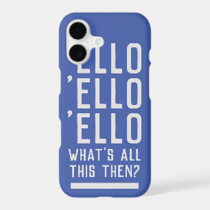 Funny UK Police Theme with Police Officer Slogan.