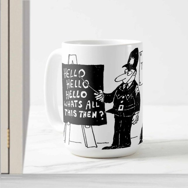 Funny UK Police Training School Coffee Mug (Creator Uploaded)