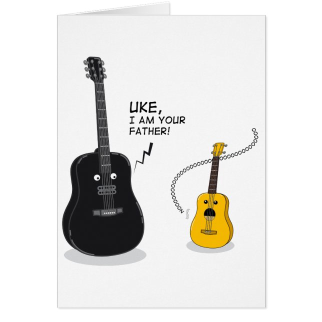 Funny Uke, I am your Father! Pillow (Front)