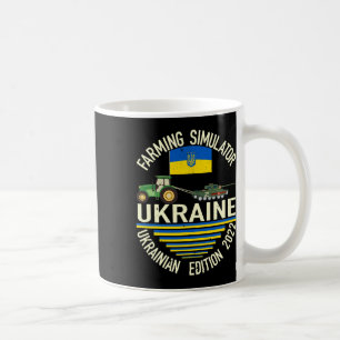 Funny Ukrainian Farmer Steals Tank Meme I Stand Wi Coffee Mug