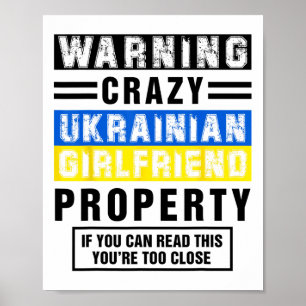 Funny Ukrainian Girlfriend Quotes Sayings Boyfrien Poster