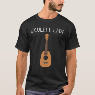 Funny Ukulele Gift For Men Women Hawaiian Instrume T-Shirt