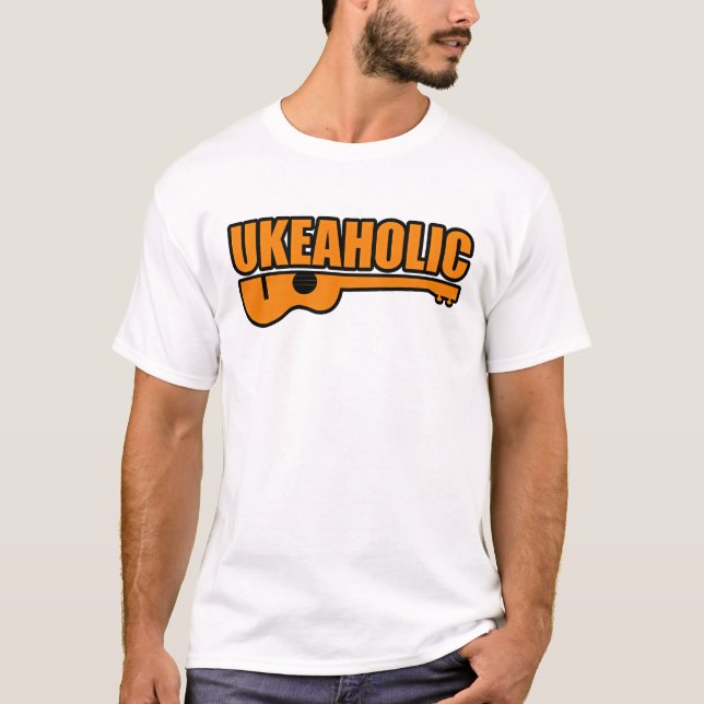 Funny Ukulele  T-Shirt (Front)