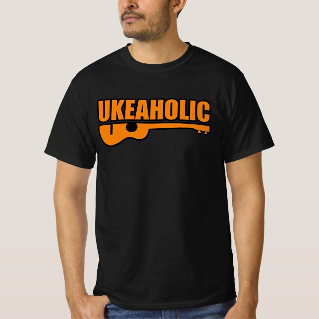 Funny Ukulele  T-Shirt (Front)