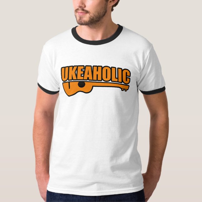Funny Ukulele  T-Shirt (Front)