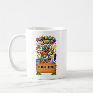 Funny Uncle Birthday Personalized Design Coffee Mug