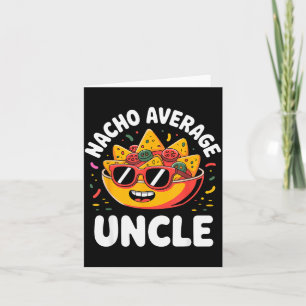 Funny Uncle Design For Uncle Men First Time Uncle  Card