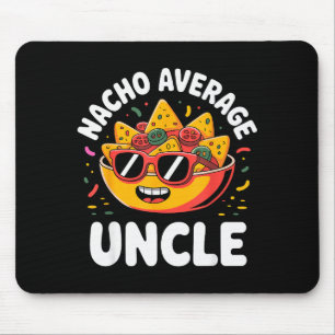 Funny Uncle Design For Uncle Men First Time Uncle  Mouse Pad