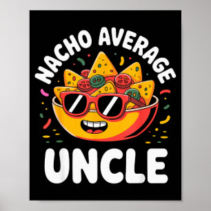 Funny Uncle Design For Uncle Men First Time Uncle Poster
