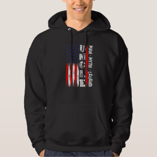 Funny Uncle Man Myth Legend Vintage Men American F Hoodie