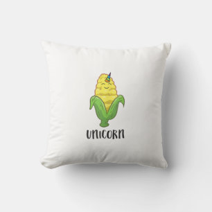Funny Uni Corn Unicorn Corn Lovers Corn Farmer Tan Cushion