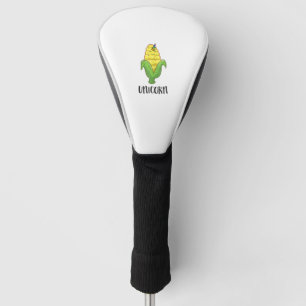 Funny Uni Corn Unicorn Corn Lovers Corn Farmer Tan Golf Head Cover