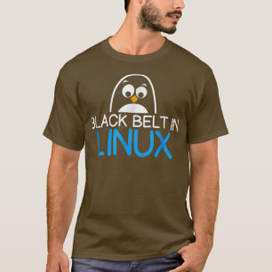 Funny Uni TUX Linu Shell IT T-Shirt