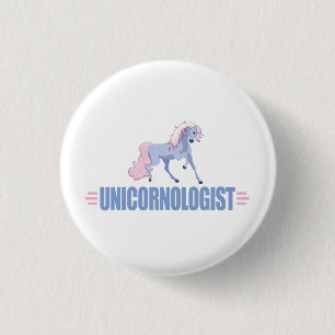 Funny Unicorn 3 Cm Round Badge