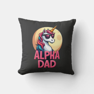 Funny Unicorn Dad Laufey Men Father's Day Christma Cushion