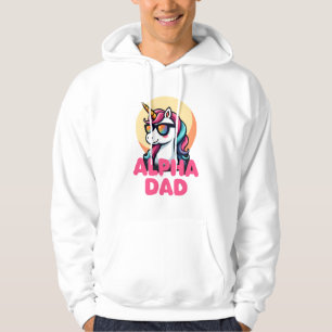 Funny Unicorn Dad Laufey Men Father's Day Christma Hoodie