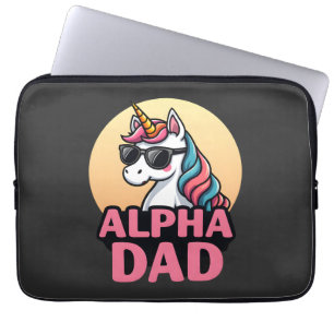 Funny Unicorn Dad Laufey Men Father's Day Christma Laptop Sleeve