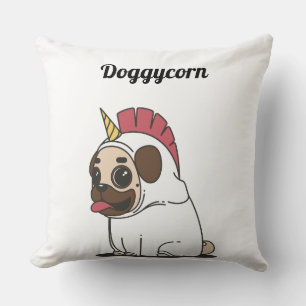 Funny Unicorn - Doggycorn Cushion