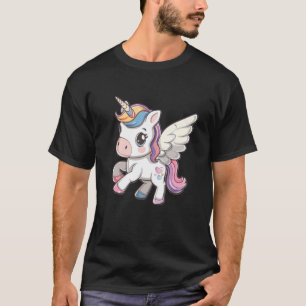 Funny Unicorn Love For Girl Boys Cute Kids Adults T-Shirt