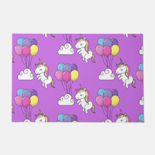 Funny Unicorn Pattern Magic Horse   Doormat