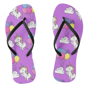 Funny Unicorn Pattern Magic Horse  Jandals