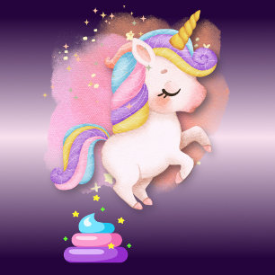 Funny Unicorn Poop T-Shirt