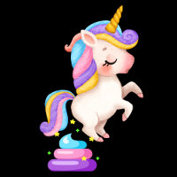 Funny Unicorn Poop