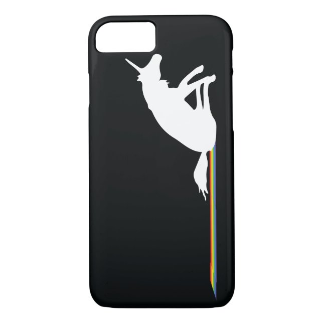 Funny Unicorn Pooping Rainbows Case-Mate iPhone Case (Back)