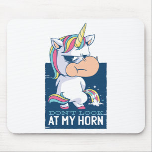 Funny Unicorn Saying - Magic Pony Quote Costume Mouse Pad