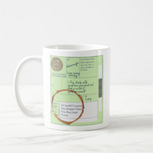 Funny UNIQUE Custom UK TEA Lovers Prescription CUP
