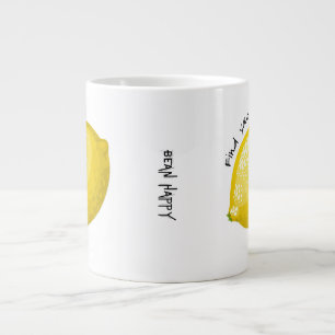 funny unusual coffee cup with lemon locator