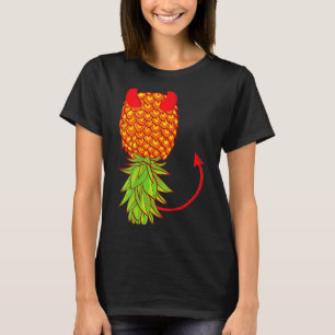 Funny upside down pineapple swinger fruit lover T-Shirt