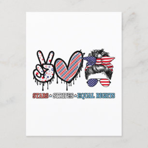 Funny US Flag Patriotic Enclosure Card