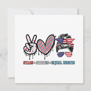 Funny US Flag Patriotic Invitation