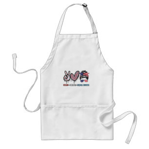 Funny US Flag Patriotic Standard Apron