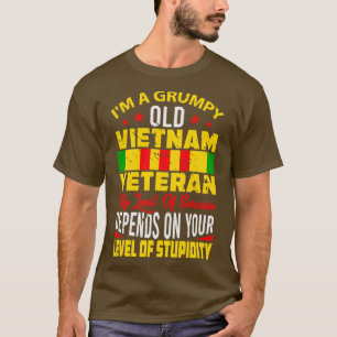 Funny US Veteran Gift Vietnam Veteran T-Shirt