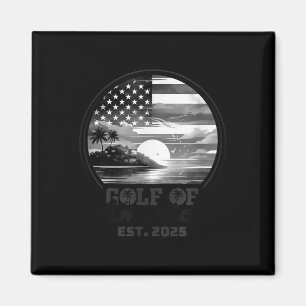 Funny Usa America Shirt Gulf Of Us America Est 202 Magnet