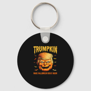 Funny Usa Pumpkin Trumpkin Make Halloween Great Ag Key Ring