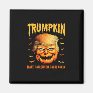 Funny Usa Pumpkin Trumpkin Make Halloween Great Ag Magnet