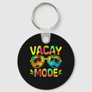 Funny Vacay Mode Sungles Vacation Summer Cruise Ge Key Ring