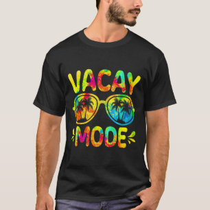 Funny Vacay Mode Sungles Vacation Summer Cruise Ge T-Shirt