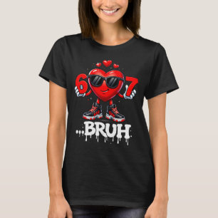 Funny Valentine Days 67 Ice Cream Meme Six Seven  T-Shirt
