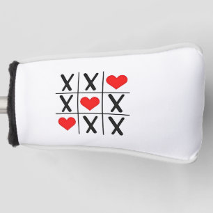 Funny Valentine Hearts Coules Matching Lovers Golf Head Cover